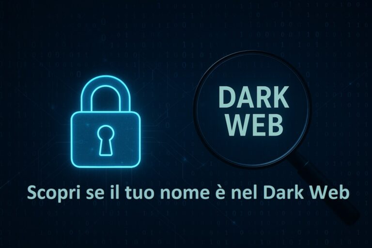 Scopri se i tuoi dati sono nel dark web: la guida pratica con Google ...