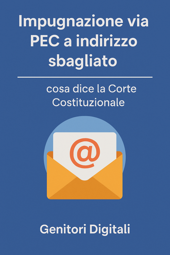pec indirizzo sbagliato